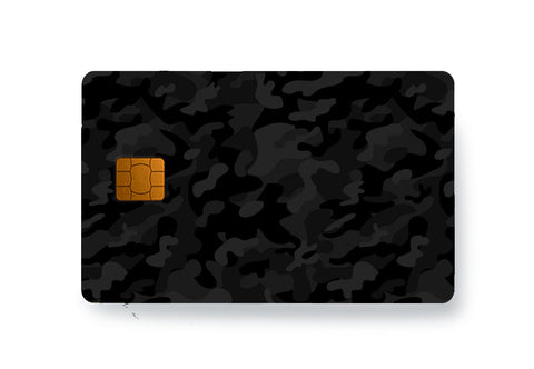 Black Camo - Card Skins