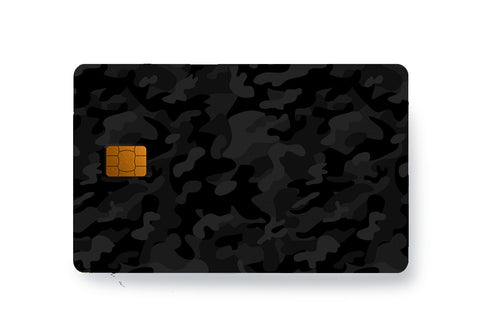 Black Camo - Card Skins