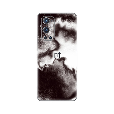 Black and white Marble - Mobile Skin