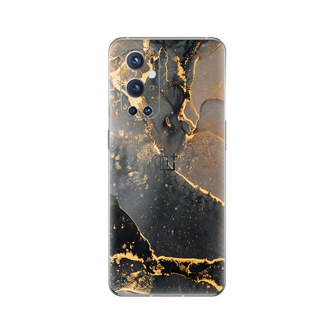 Black gold marble  - Mobile Skin