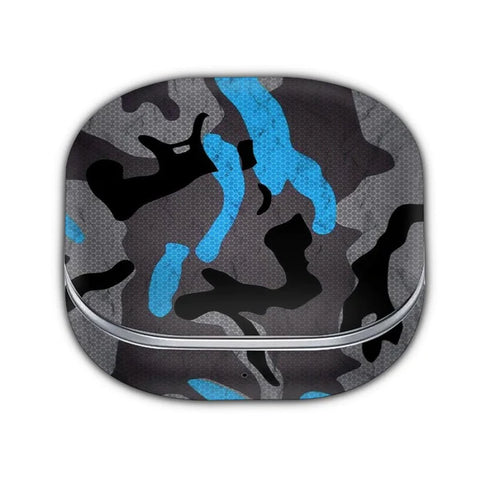 Blue Camo Pattern - Samsung Galaxy Buds 2 | Buds 2 Pro Skin