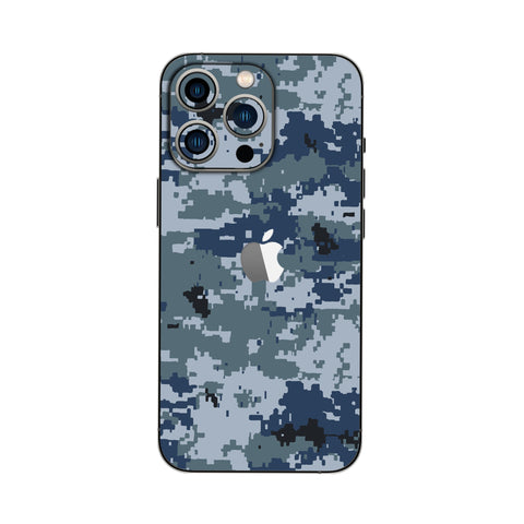 Blue Camo - Mobile Skin