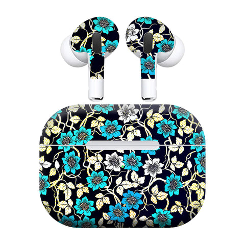 Blue Floral -  Airpods Pro | Pro 2 Skin