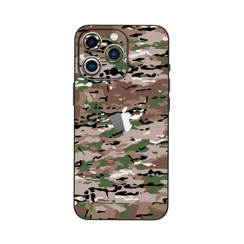 Brown Fabric Camo - Mobile Skin