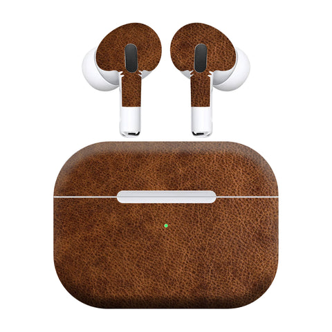 Brown Leather   -  Airpods Pro | Pro 2 Skin