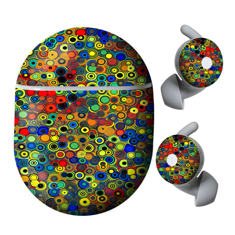 Circles Abstraction -  Google Pixel Buds A-Series Skins