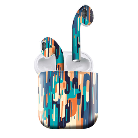 Colorful Waves - Airpods 1/2/3 Skin