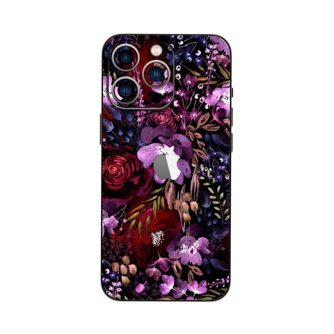 Dark Chaos Floral - Mobile Skin