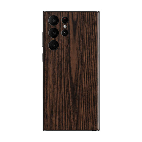 Dark Wood 01 - Mobile Skin