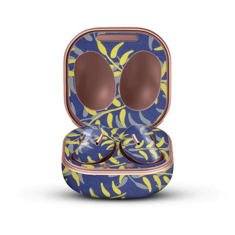 Fabric-Flora  - Samsung Galaxy Buds Live Skin