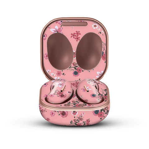 Floral Pink  - Samsung Galaxy Buds Live Skin