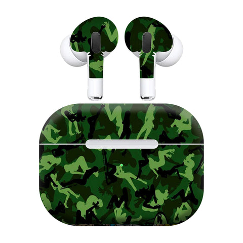 Green Cool Camo -  Airpods Pro | Pro 2 Skin