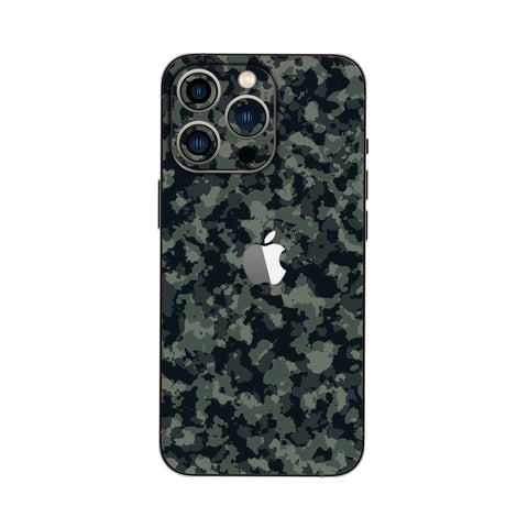 Grey-black Camo - Mobile Skin