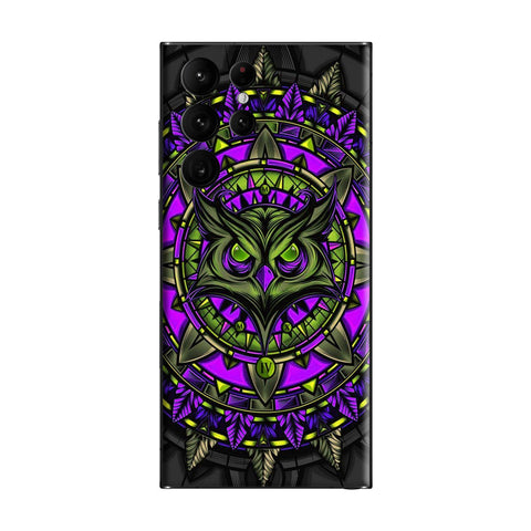 Mighty Owl Purple - Mobile Skins
