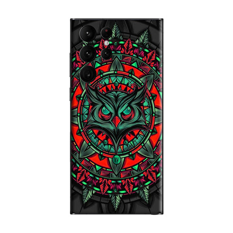 Mighty Owl Red - Mobile Skins