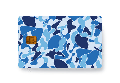 Blue Camo - Card Skins