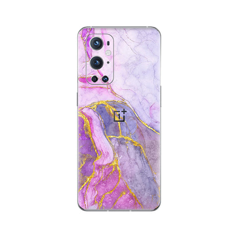 Pink And Gold Marble- Mobile Skin