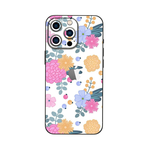 Pink Floral - Mobile Skin