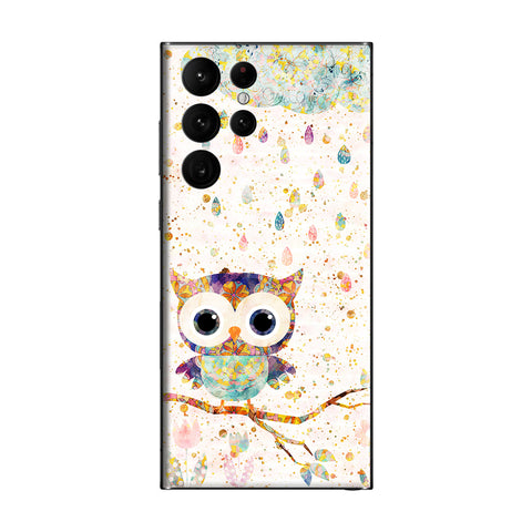 Rainy Mandala Owl - Mobile Skins