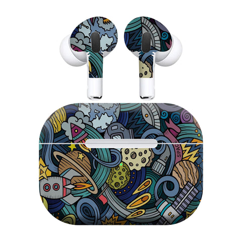 Space Doodle  -  Airpods Pro | Pro 2 Skin