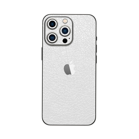 White Leather - Mobile Skin