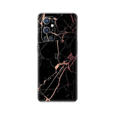 Black Rose Gold Marble  - Mobile Skin