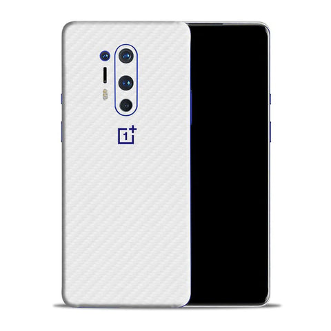 White Carbon Fiber - Mobile Skin