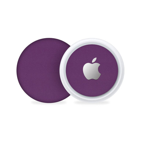 Matte Purple AirTag Skin