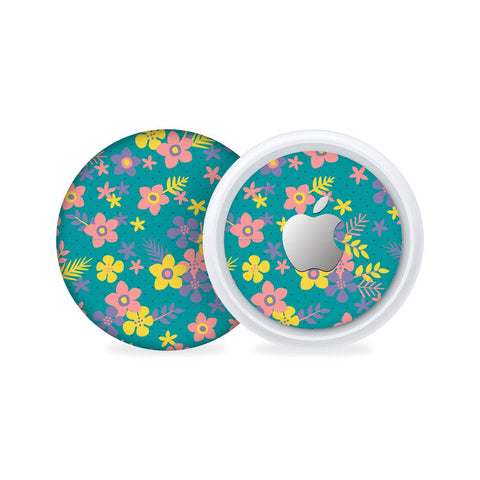 Pastel Floral AirTag Skin