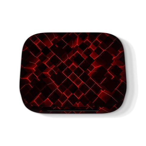 3D Cubes Red - Oneplus Buds Pro Skin