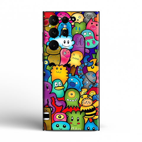 Cartoon Pattern - Mobile Skins