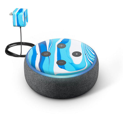 Aqua Flow - Amazon Echo Dot (3rd Gen) Skins