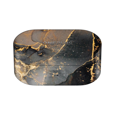 Black Gold Marble - OnePlus Nord Buds Skin