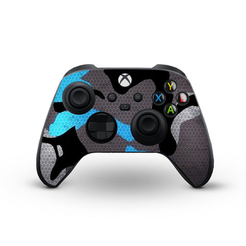 Blue Camo Pattern - Xbox controller Skins