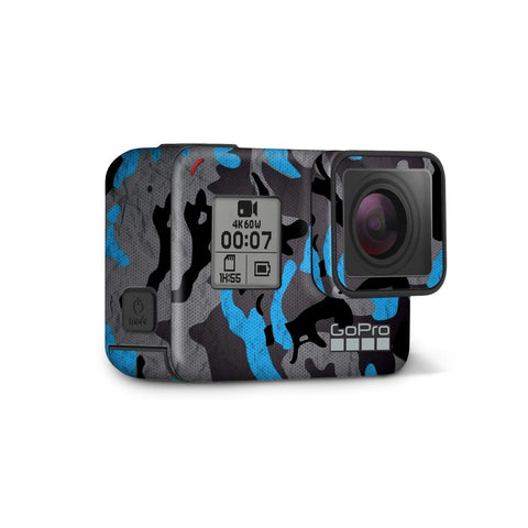 Blue Pattern Camo - GoPro Skin