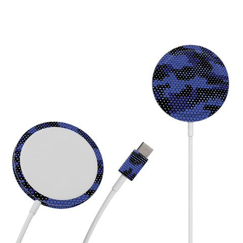 Blue Hive Camo - Apple Magsafe Skin