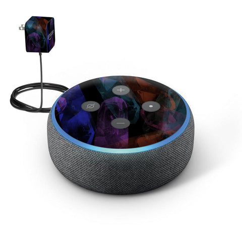 Crystals- Amazon Echo Dot (3rd Gen) Skins