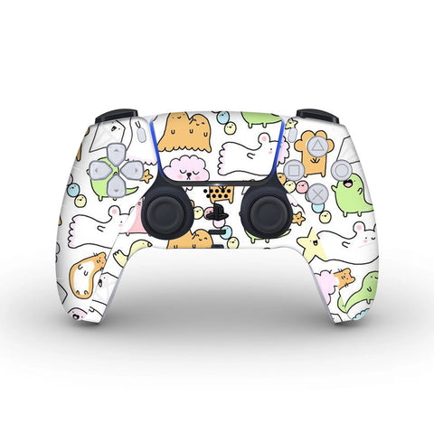 Doodle 04 - PS5 Controller Skins