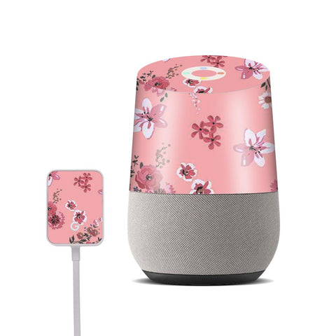Floral Pink - Google Home Skin