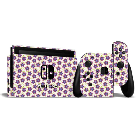 Flower Lavender - Nintendo Switch Skins