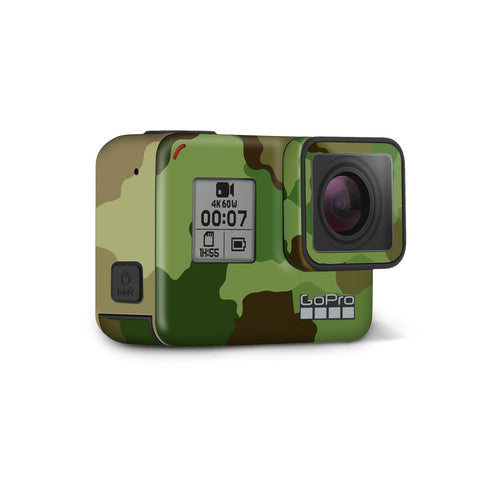 Green Seamless Camo- GoPro Skin