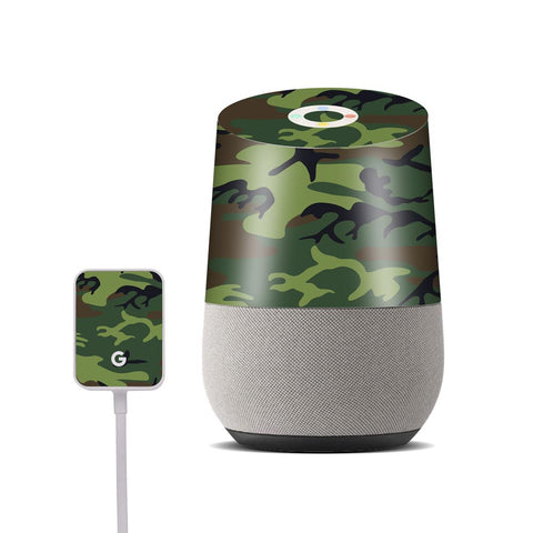 Green Soldier Camo - Google Home Skin