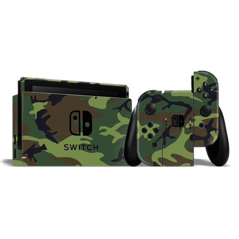 Green Soldier Camo - Nintendo Switch Skins