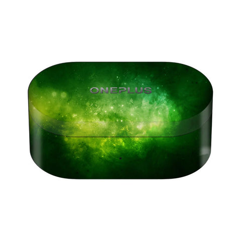 Green Space Nebula - OnePlus Nord Buds Skin