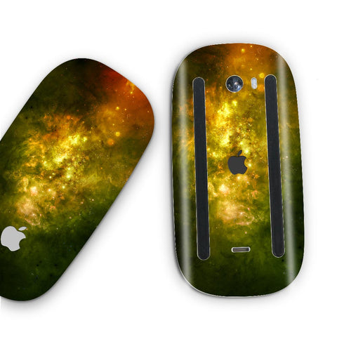 Green Star Nebula - Apple Magic Mouse 2 Skins