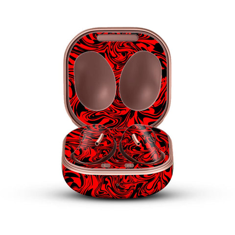 Hell Red - Galaxy Buds Live Skin