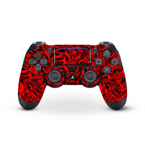 Hell Red - PS4 Dualshock Controller Skin