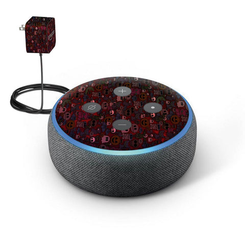 Halloween Gradient- Amazon Echo Dot (3rd Gen) Skins