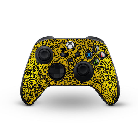 Hypnotic Gold - Xbox controller Skins