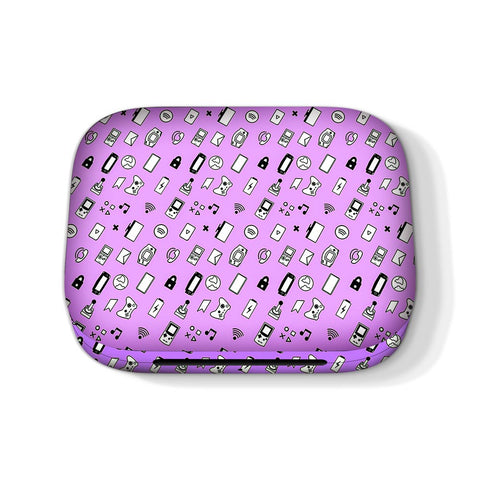 Icons Retro Lavender - Oneplus Buds Pro Skin